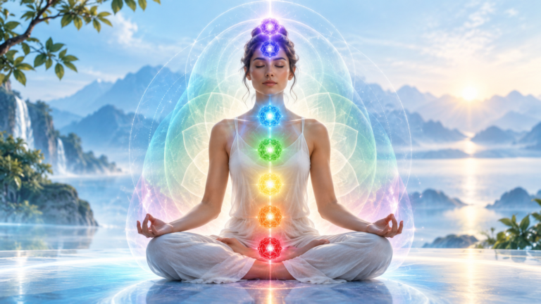 Imagem de aura e chakras